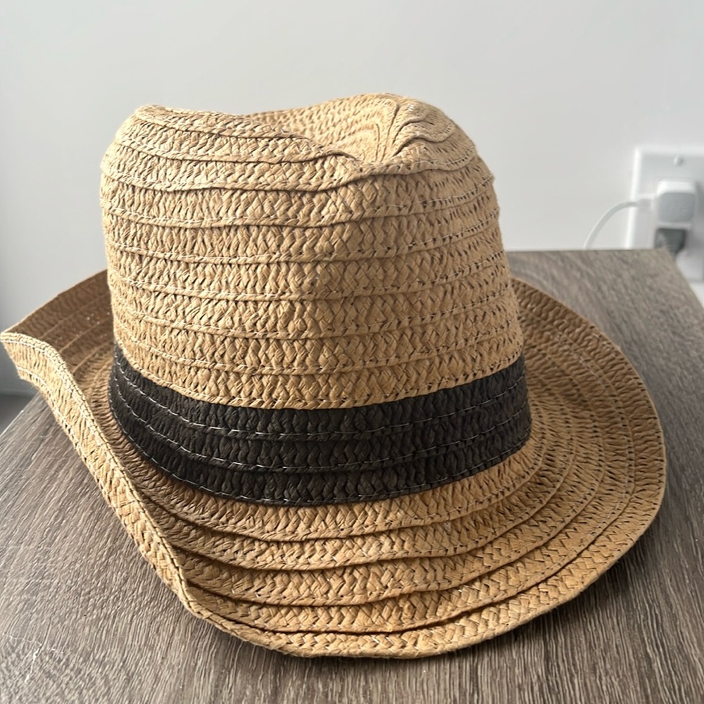 Straw Fedora Sun Hat